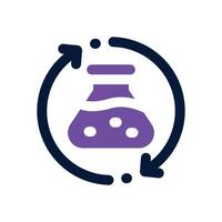 chemical duotone icon. Sleek and modern icon for websites, mobile apps, marketing materials, and corporate design. Fully scalable and ready to use. vector