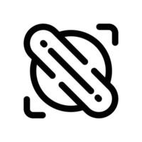 link line icon. Clean and minimalist icon for websites, mobile apps, presentations, and logos. Fully scalable and customizable for any project. vector