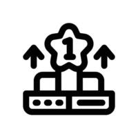 pagerank line icon. Clean and minimalist icon for websites, mobile apps, presentations, and logos. Fully scalable and customizable for any project. vector