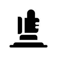 like glyph icon. Strong and solid icon for websites, mobile interfaces, presentations, and visual branding. High quality and easy to edit. vector