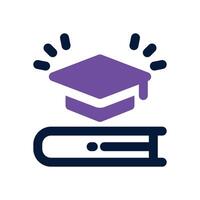 education marketing duotone icon. Sleek and modern icon for websites, mobile apps, marketing materials, and corporate design. Fully scalable and ready to use. vector
