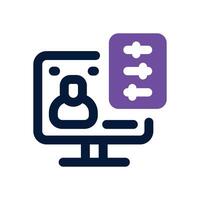 digital duotone icon. Sleek and modern icon for websites, mobile apps, marketing materials, and corporate design. Fully scalable and ready to use. vector