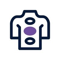 message dual tone icon. Sleek and modern icon for websites and mobile apps. vector