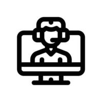 speech line icon. Clean and minimalist icon for websites and mobile apps. vector