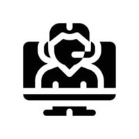speech glyph icon. Strong and solid icon for websites and mobile apps. vector