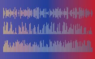 Feel the rhythm in every sound wave. vector