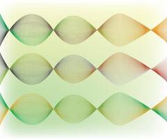 Background with abstract wavy forms vector
