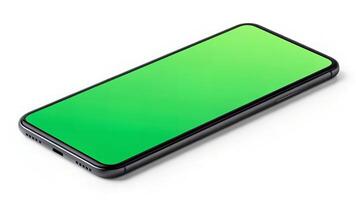 Smartphone with Green Screen photo