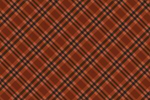 simple abstract dark orange color diagonal plaid line pattern vibrant gingham checkered pattern with diagonal lines vector