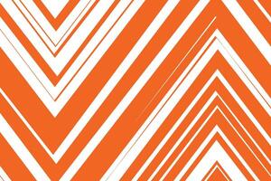 simple abstract orange color thin to thick geometric line pattern abstract chevron zigzag lines vector