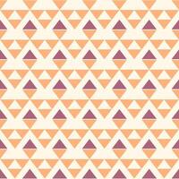 Ethnic seamless pattern with triangles. Aztec background, illustration. vector