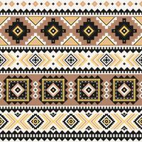 Tribal striped seamless pattern. Aztec geometric background. For textile design, web design for making of clothes, accessories, decorative paper, wrapping vector