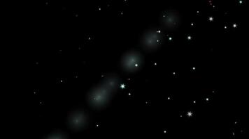 Stellar Light Crash Opener Animation with Sparkling Stars video