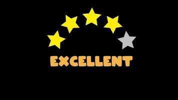 A Colorful Design Representing Excellence with a Five-Star Rating System in Bright Colors video