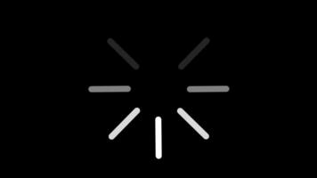 Buffering Loading Symbol - loop video