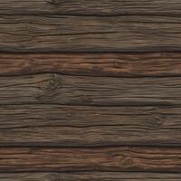 Seamless texture of old wood with rich brown tones and natural grain patterns, perfect for backgrounds or design projects. rustic appearance adds warmth and character photo