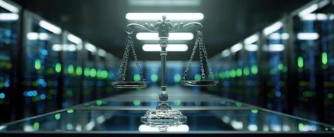 The Scales of Justice Amidst a Modern Digital Network Environment photo