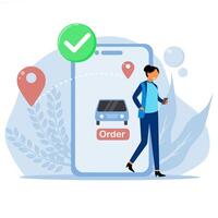 How to use the order button on your app vector