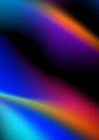 Gradient background for technology background, rainbow light, technology light vector