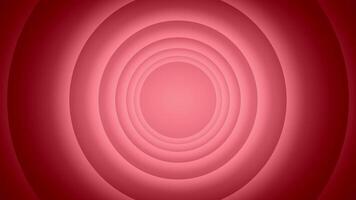 Red retro background with circles video