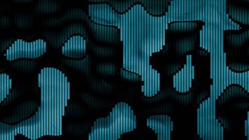 A vivid Abstract Blue Wave Pattern Background featuring intricate Vertical Lines and textures video
