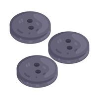 Illustration of Button vector