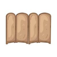 Illustration of Folding Screen vector