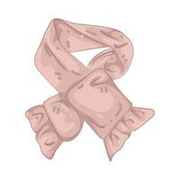 Illustration of Simple scarf vector