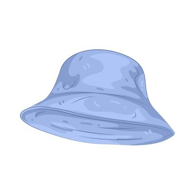 Illustration of bucket hat