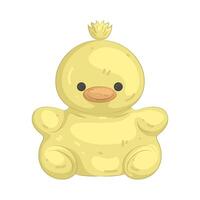 Illustration of Stuffed Duck vector