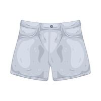 Illustration of Simple shorts vector