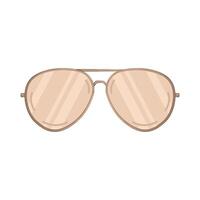 Illustration of Simple sunglasses vector