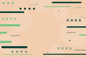 A background with a bunch of different shapes vector