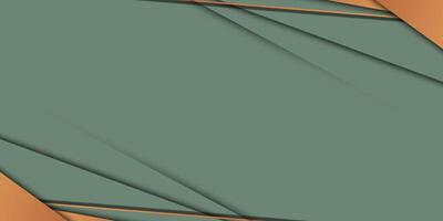 An abstract green and orange background with a diagonal line vector