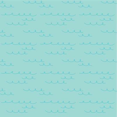 Soft Mint Green Abstract Summer Pattern Background Illustration