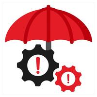 Good Sleep icon concept in red filled color vector