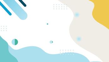 Abstract Composition of Soft Shapes and Colors vector