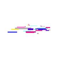 defect glitch error cartoon illustration vector