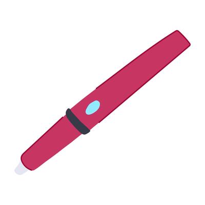 tool interactive whiteboard pen illustration
