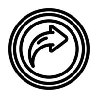 share link button affiliate program line icon illustration vector