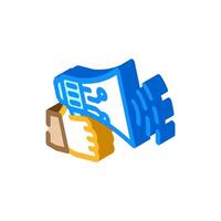 referral program invite isometric icon illustration vector