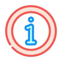 data information color icon illustration vector