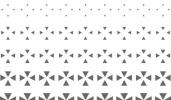 Geometric Triangle Patterns Abstract Grey Shapes, White Background vector