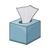 illustration of Tissues Box vector