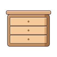 illustration of Drawer vector