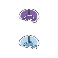 Intelligent Brain Symbol icon for Data AI Company vector