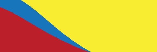 Primary colors background, blue, red, and yellow with large space, use for banner,illus vector