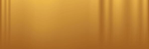 Gold abstract blurred gradient background with curtain pattern,illus vector