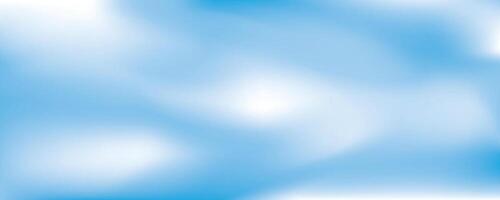 Beautiful clouds, abstract white and blue color gradient background,illustra vector
