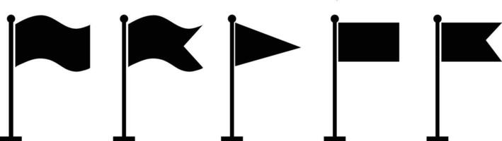 flag icon set. Waving flag icons. ripped banner and grunge symbol. global positioning system. vector